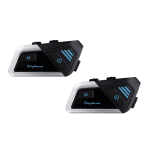 Pair of Bluetooth Headsets - Motorcycle Communication System