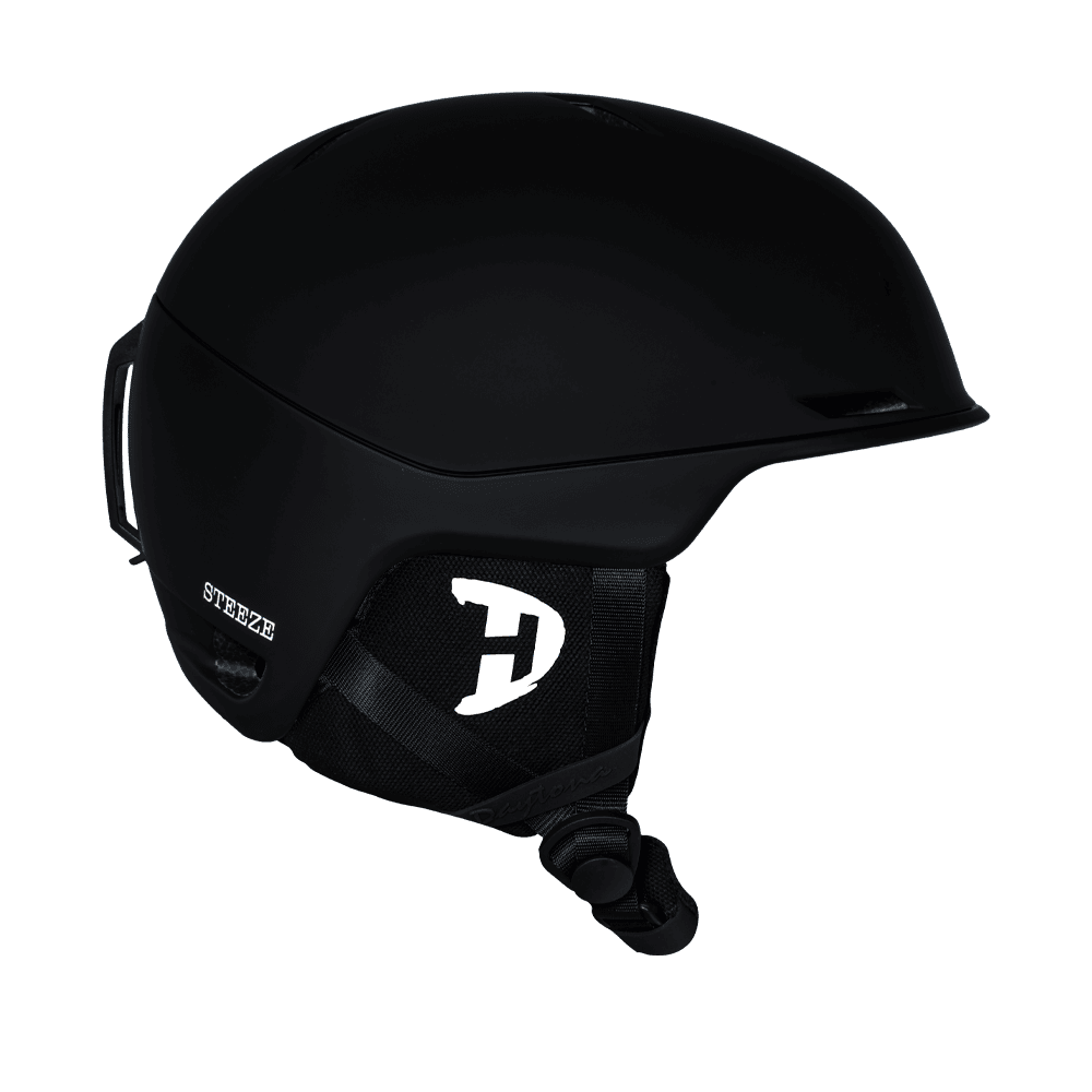 Steeze snowboard helmet - matte black