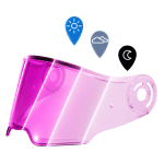 C6 Photochromic Shield in Pink