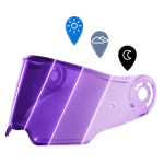 C6 Photochromic Shield in Purple