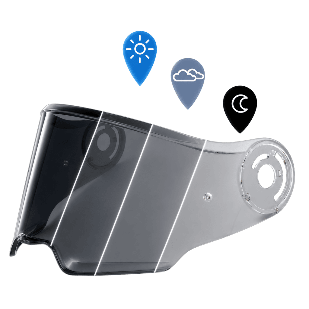 C6 Photochromic Shield in Smoke