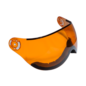 Carver lens in Orange tint.