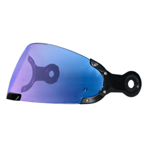 Retro shield in Blue