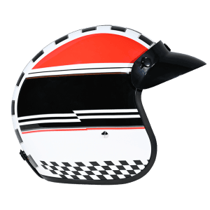 Cruiser 3/4 Shell Helmet - "Daytona Classic" 3