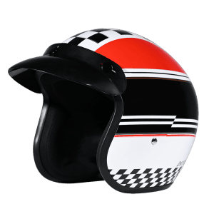 Cruiser 3/4 Shell Helmet - "Daytona Classic" 1
