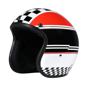 Cruiser 3/4 Shell Helmet - "Daytona Classic" 6