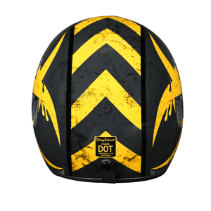 Cruiser 3/4 Shell Helmet - "Toxic" 4