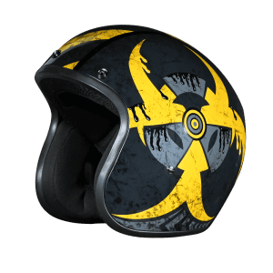 Cruiser 3/4 Shell Helmet - "Toxic" 6