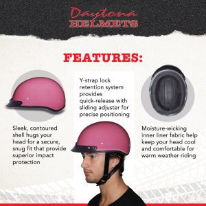 Skull Cap - Hi-Gloss Pink info