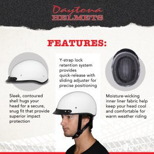 Skull Cap - Hi-Gloss White info