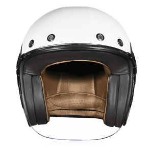Retro Jet helmet - hi-gloss white 5