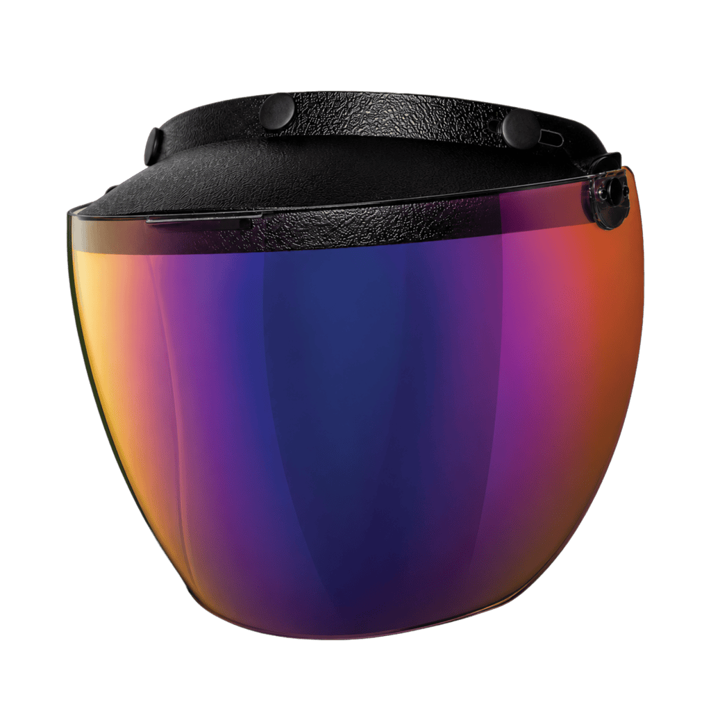Flip-Up Visor - Rainbow