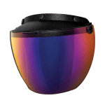 Flip-Up Visor - Rainbow