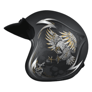 Cruiser 3/4 Shell Helmet - "Wild Soul" 5