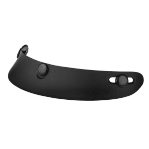 Mini Scoop Visor Dull Black
