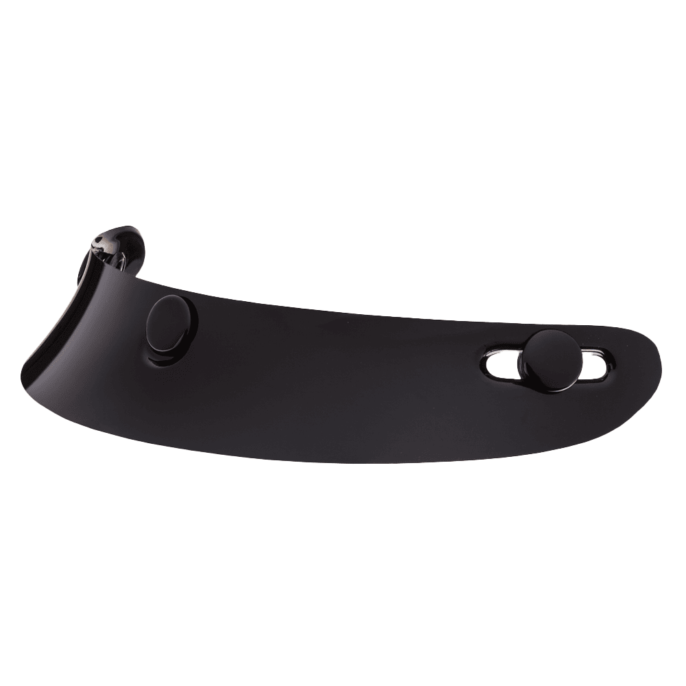 Mini Scoop Visor Gloss Black