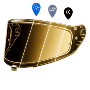 Rogue outer shield in photochromic Gold