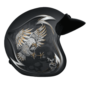 Cruiser 3/4 Shell Helmet - "Wild Soul" 3