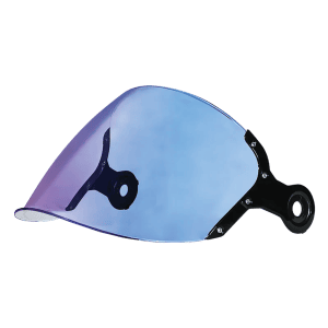 Retro Jet Shield in Blue