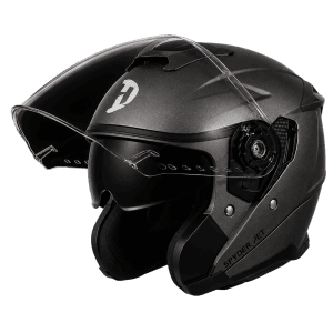 Spyder Jet helmet - gun metal grey 1