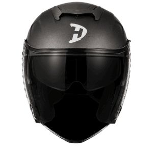 Spyder Jet helmet - gun metal grey 3