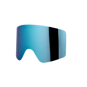 Scope goggle replacement lens in blue.