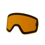 Scope goggle replacement lens in orange.