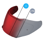 Detour and Glide shield in photochromic Red