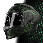 DOT & ECE Daytona Viper - Green Carbon Fiber