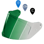 Viper outer shield in photochromic Green