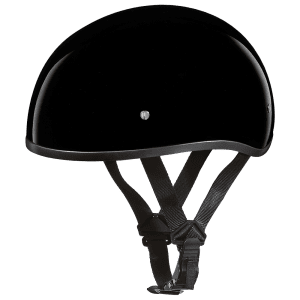 Skull Cap no Visor - Hi-Gloss Black 1