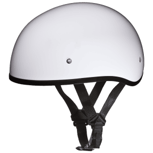 Skull Cap no Visor - Hi-Gloss White 1