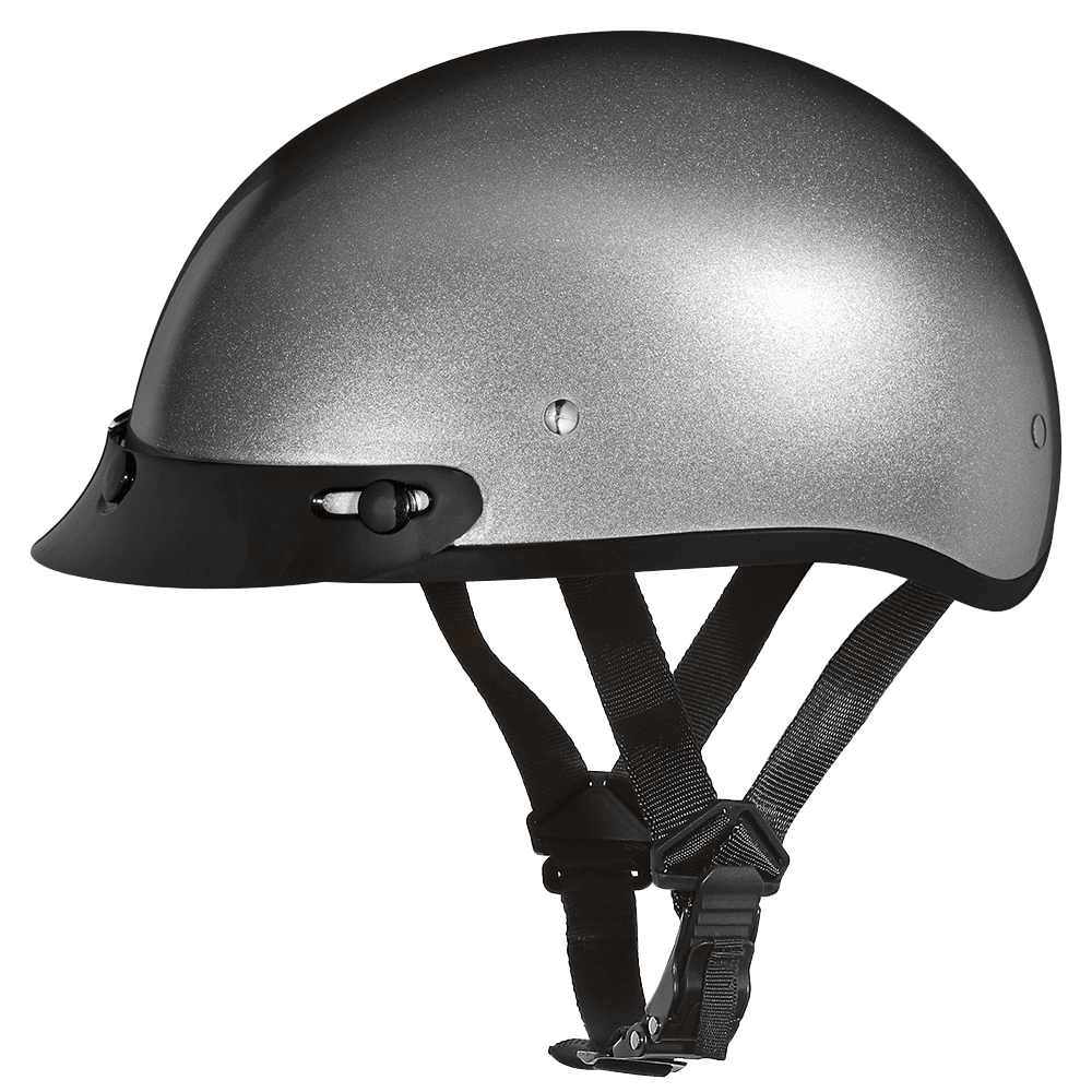 Skull Cap - Silver Metallic 1