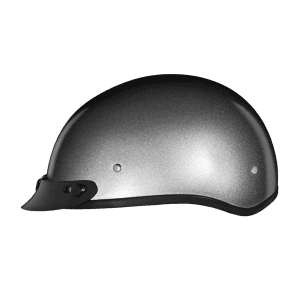 Skull Cap - Silver Metallic 2