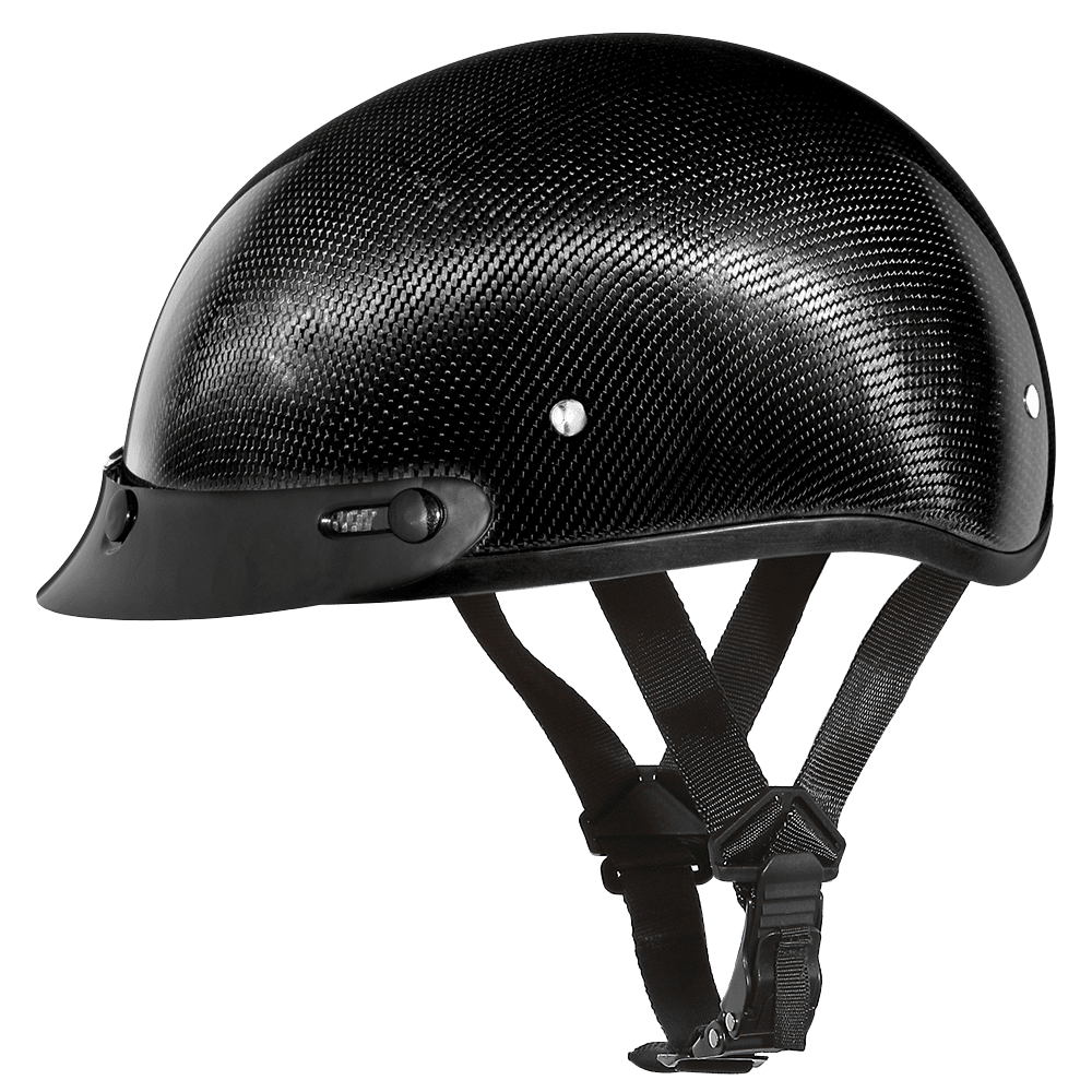 Skull Cap - Carbon Fiber with Visor 1