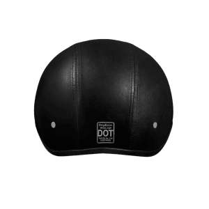 Skull Cap - Leather Covered with Visor 5