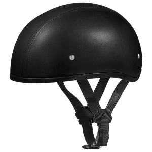 Skull Cap - Leather Covered without Visor 1