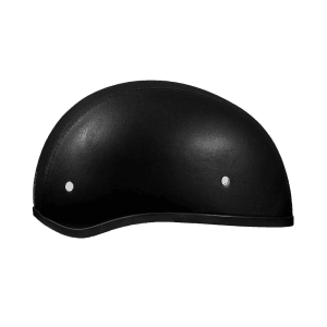 Skull Cap - Leather Covered without Visor 4