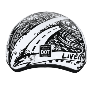 Skull Cap - Live Fast 4