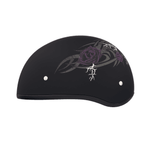 Skull Cap - Purple Rose 3