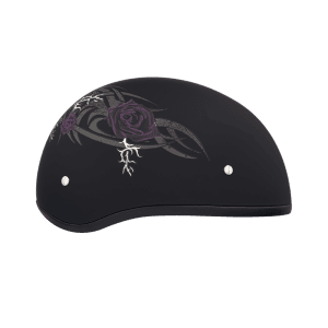 Skull Cap - Purple Rose 4