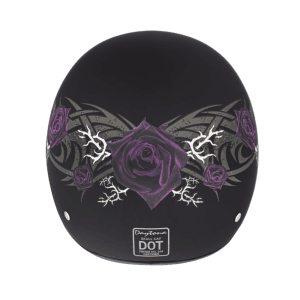 Skull Cap - Purple Rose 5