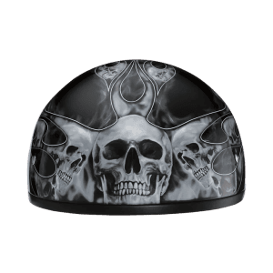 Skull Cao - Skull Flames Silver 1