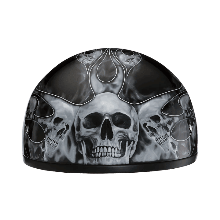 Skull Cao - Skull Flames Silver 1