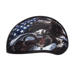 DOT Approved Daytona Skull Cap Half Shell Motorcycle Helmet - USA