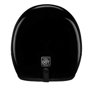 Cruiser 3/4 Shell Helmet - Hi-Gloss Black 4