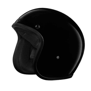 Cruiser 3/4 Shell Helmet - Hi-Gloss Black 6