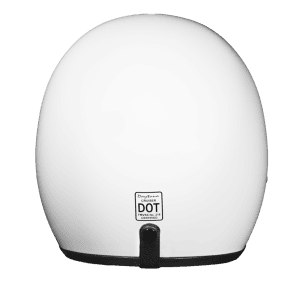 Cruiser 3/4 Shell Helmet - Hi-Gloss White 4