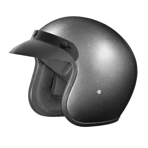Cruiser 3/4 Shell Helmet - Gun Metal Grey Metallic 1