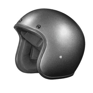 Cruiser 3/4 Shell Helmet - Gun Metal Grey Metallic 6